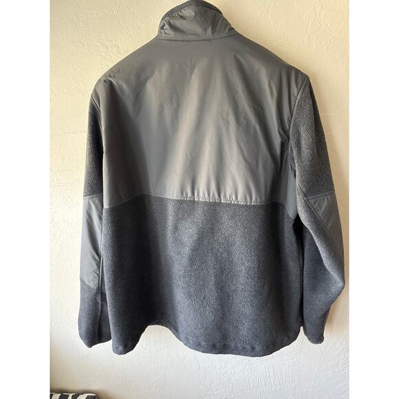 Men's Columbia Gray Fleece Jacket Size XXL - Picture 4 of 5